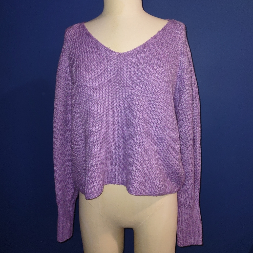 4/$20 EUC Nitrogen Short Knit Sweater Sz S